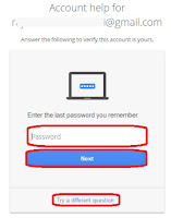 how to reset gmail password without phone number and email