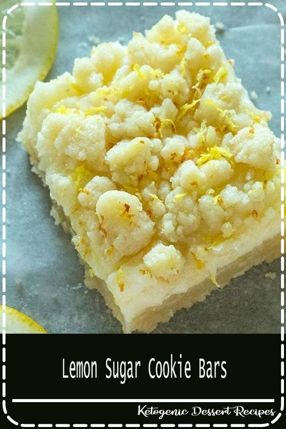 Lemon Sugar Cookie Bars Food Champagne