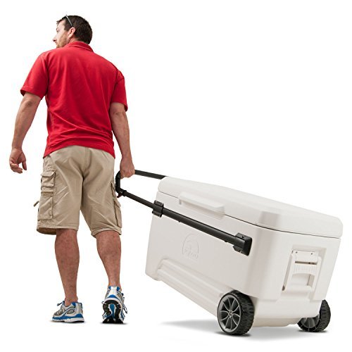 SKL DIY Uptown Igloo Glide Pro 110Qt Cooler 2 Wheeled with Retractable Handles RM 1189