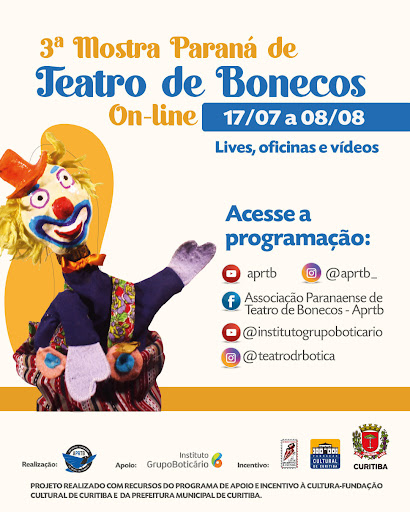 III Mostra Paraá de Teatro de Bonecos- Online