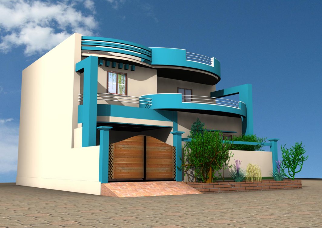 Modern homes latest exterior front designs ideas.