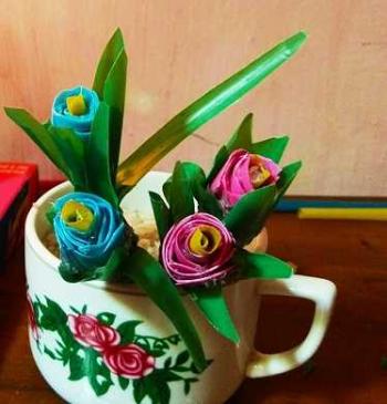 Membuat Bunga Tulip Dari Sedotan CENDIKIA