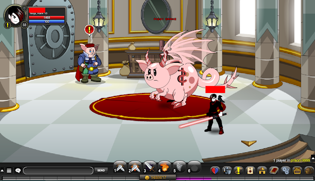 Piggy Drake AQW Coordinates