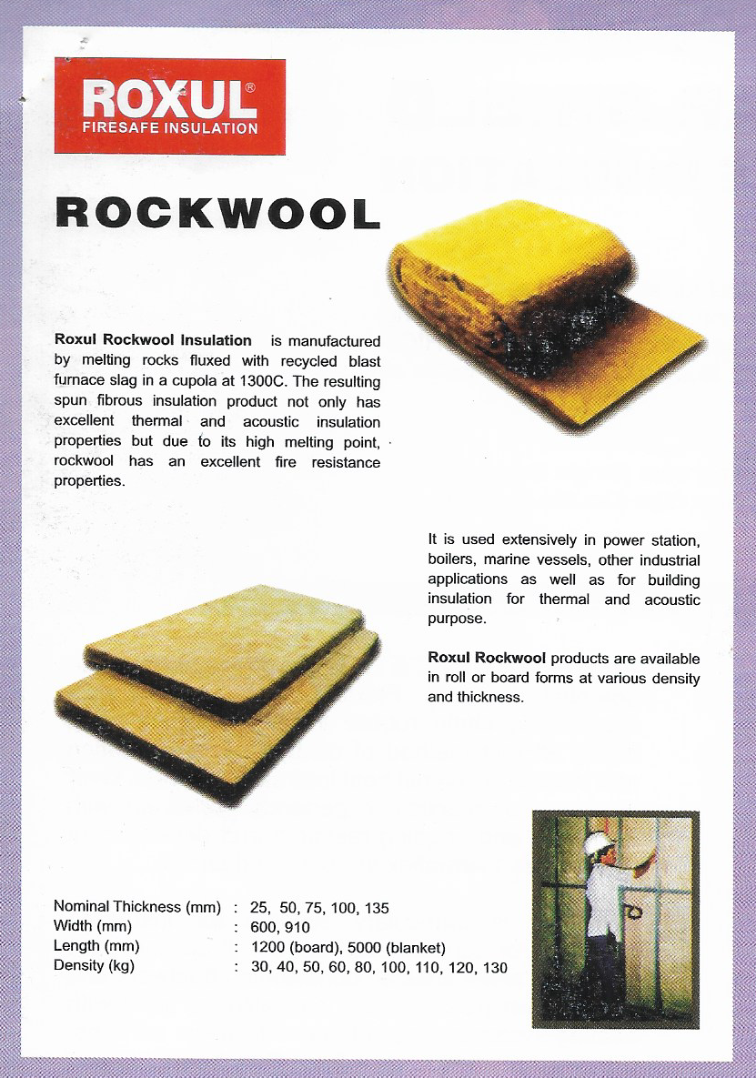 ROXUL ROCKWOOL INSULATION