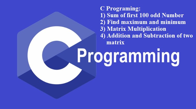 Sum of first 100 odd Number - C Programming Language What Is The Sum Of The First 100 Odd Numbers