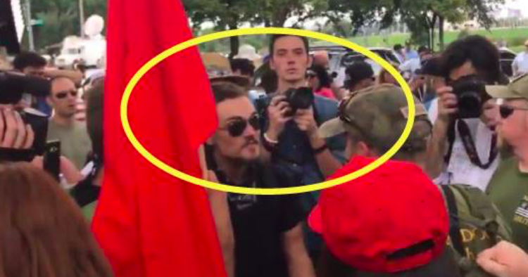 Salisbury News Watch What Happens When Police Unmask Cowardly Antifa Protesters At Trump Rally In Dc