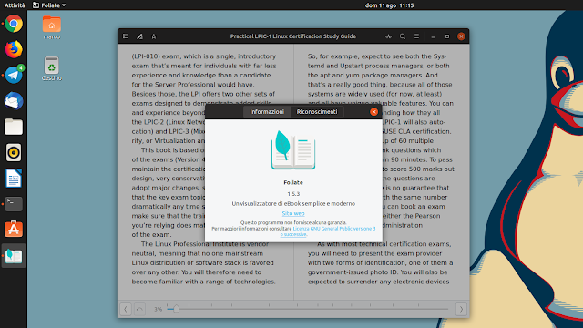 Foliate, un semplice e moderno eBook viewer GTK based