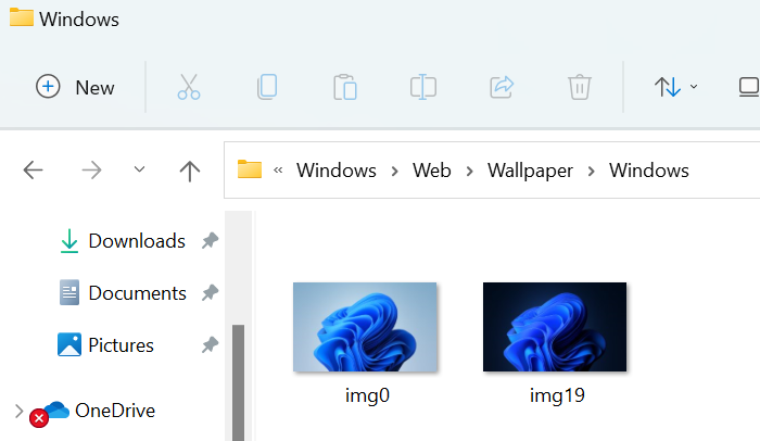 Windows11のデフォルトの壁紙