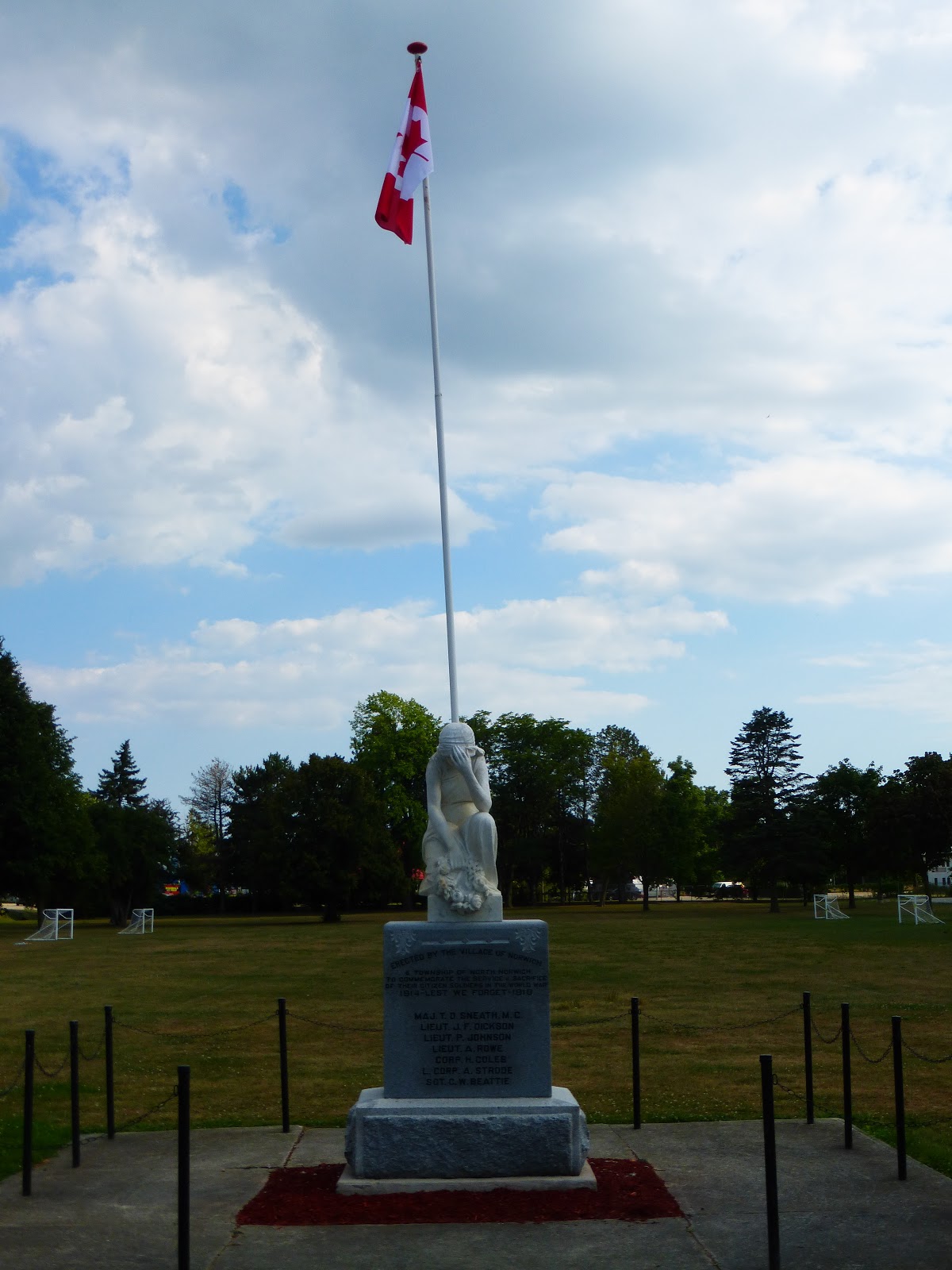 Ontario War Memorials Norwich