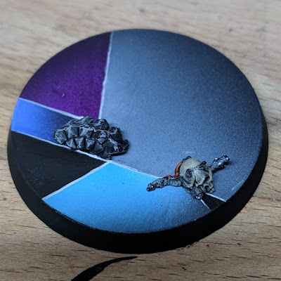 The lining is not as neat as I\'d like Painted Base