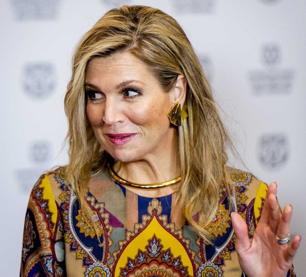Queen Maxima of The Netherlands attends the official opening of the 45th edition of Rotterdam International Film Festival 