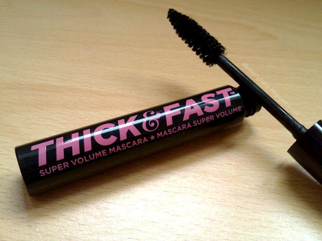soap and glory thick and fast mascara