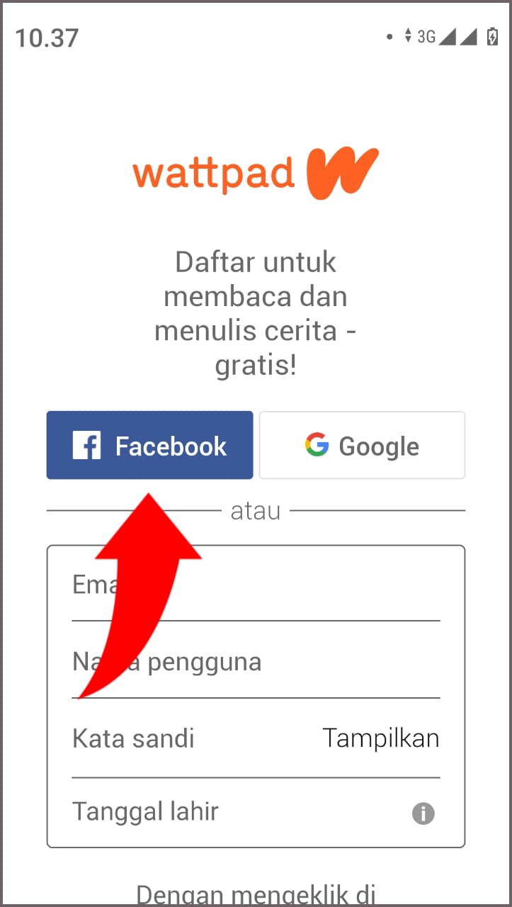 Panduan Lengkap Membuat Akun Wattpad dan Pengaturan