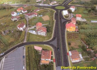 La urbanización de la PO-531 en el tramo Pontevedra-Curro, estará terminada en el año 2013