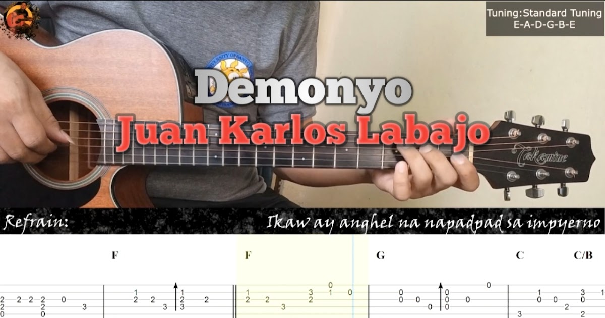 Demonyo Juan Karlos Labajo Guitar Fingerstyle Guitar Fingerstyle