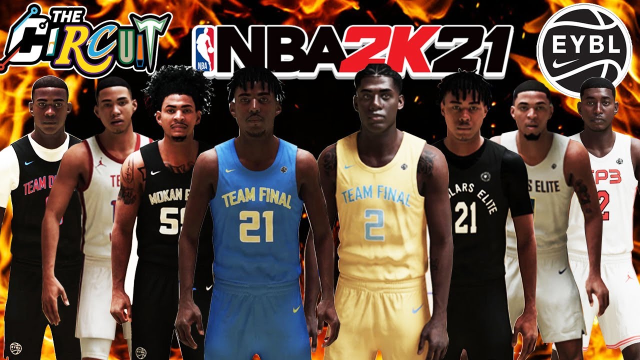 NBA 2K21 (PS5) The Circuit EYBL Roster by Prezzie Dential
