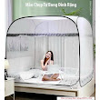 Mùng tự bung 1m8 đỉnh vuông