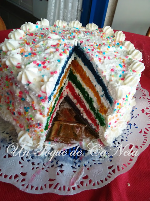 Tarta Arcoiris
