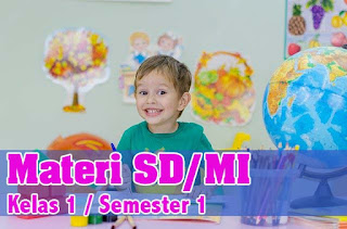 Materi SD Kelas 1 Tema 1 Sub Tema 1 Aku dan Teman Baru