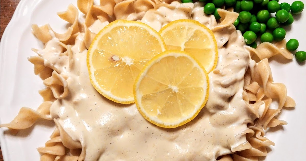 Dinner at the Johns Best Lemon Garlic Alfredo