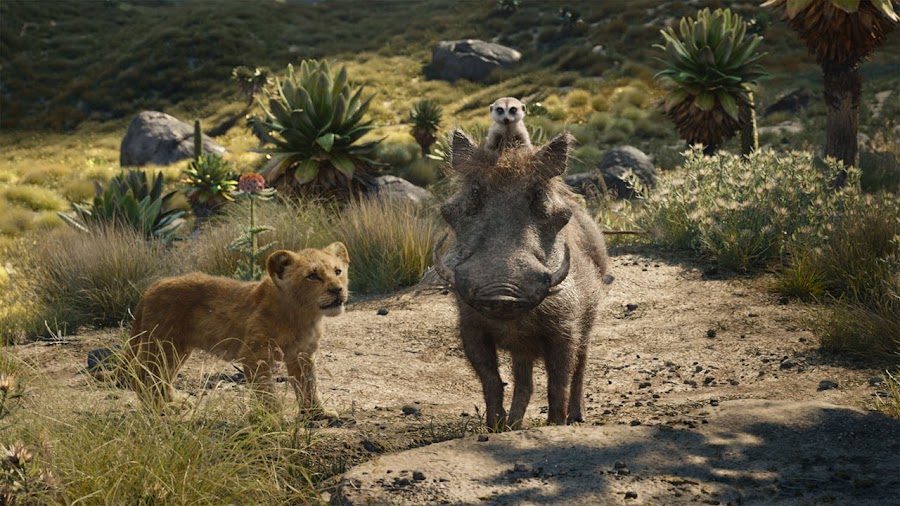 Simba, Timón y Pumba