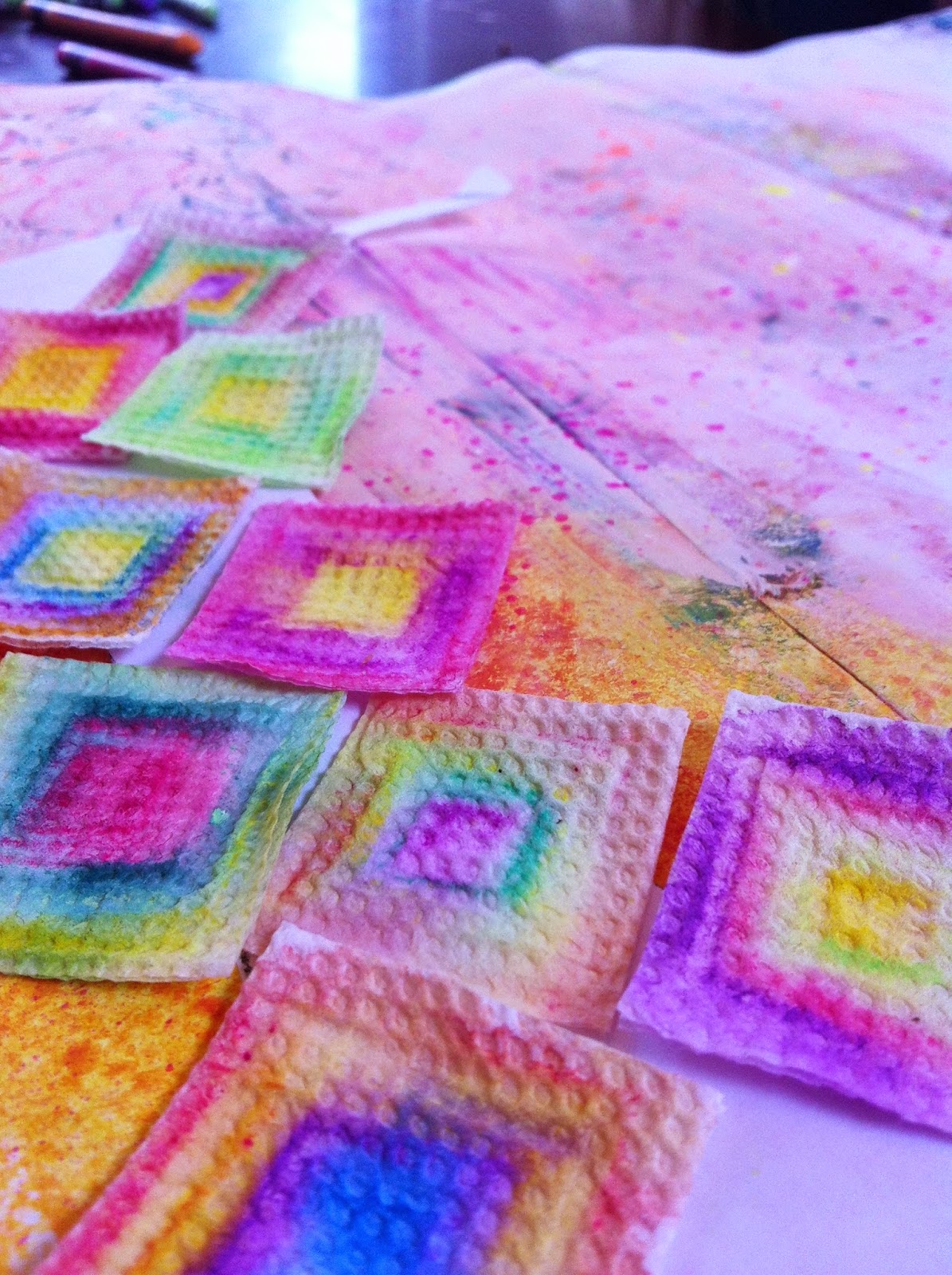 artful stories Yarn Bombing , the Ents and Lots of Gesso