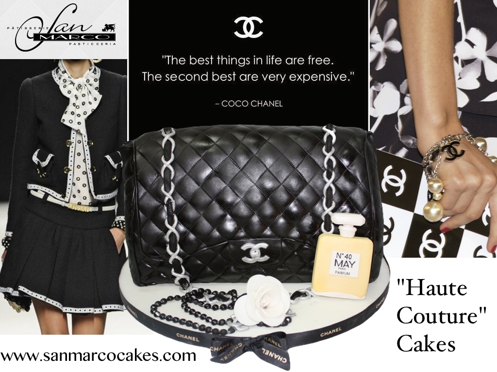 San Marco Cakes: Haute Couture Cakes - Chanel Quilted Purse Cake - San ...