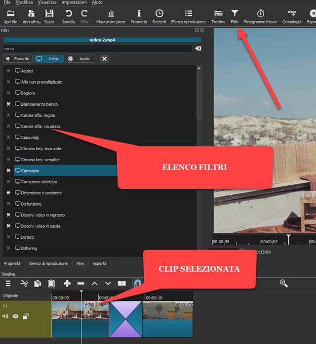 come-aggiungere-filtri-effetti-shotcut come-aggiungere-filtri-effetti-shotcut