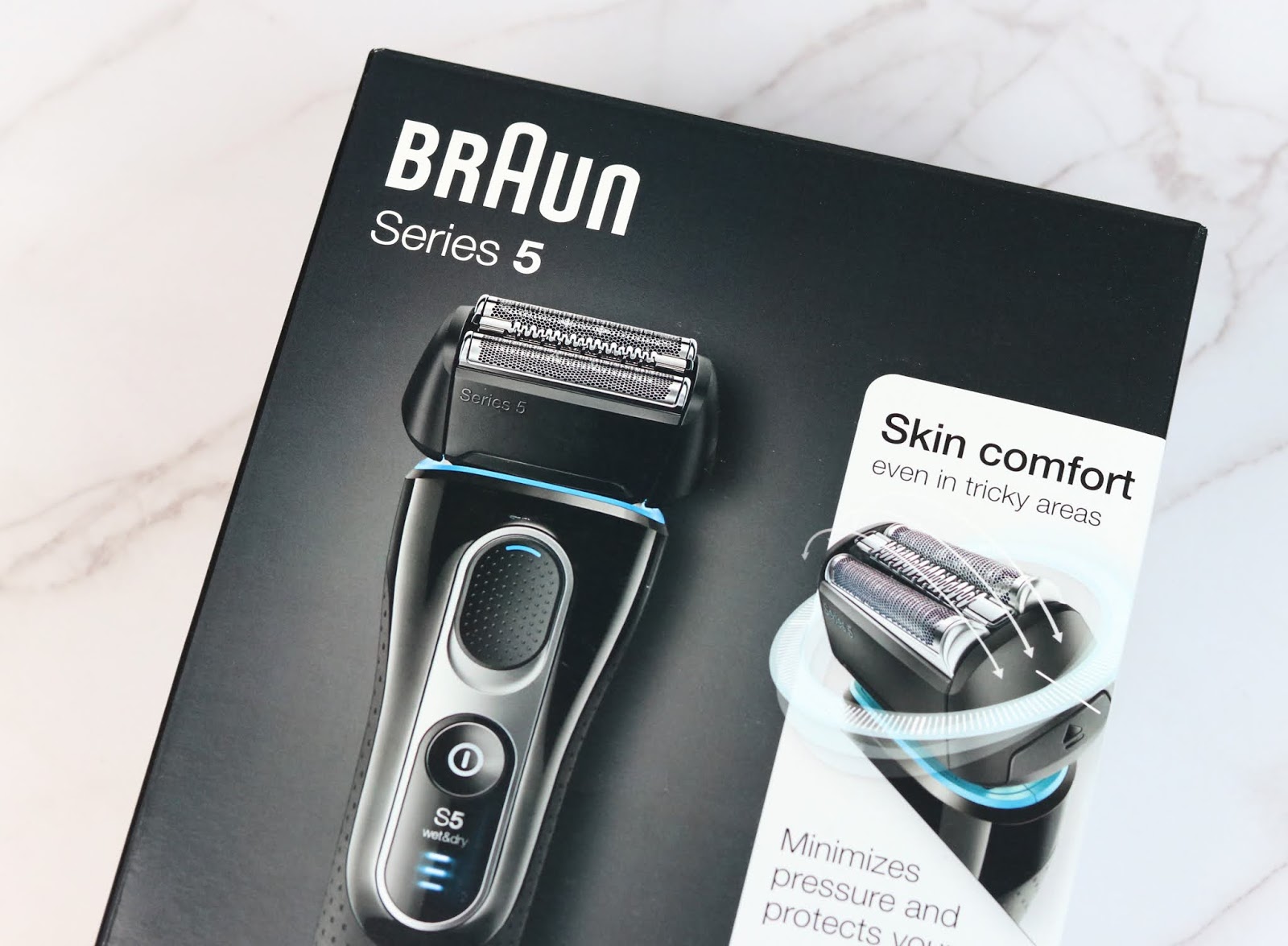 Braun Series 5 der elektrische Wet&Dry Rasierer mit SkinSensitiveTechnologie für Männer
