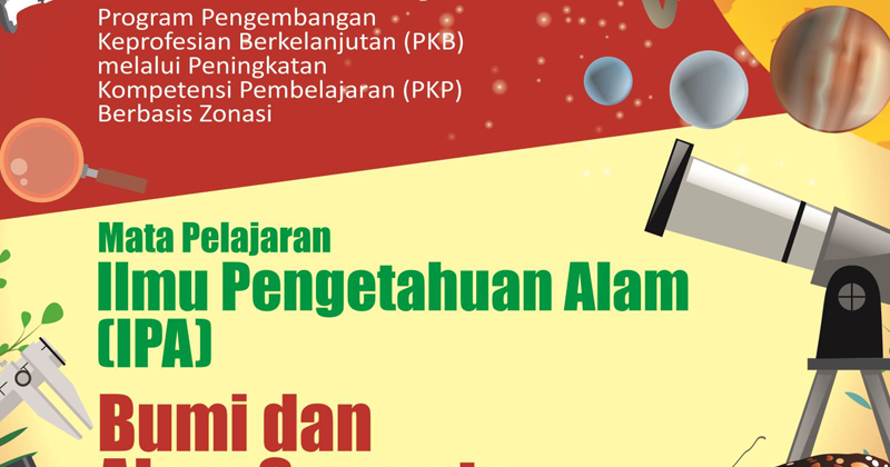 Paket Unit Pembelajaran Pkp Berbasis Zonasi Ilmu Pengetahuan Alam Sd Operatorsekolahdbn Com Informasi Pendidikan Indonesia