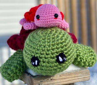 PATRON GRATIS TORTUGA ROSA AMIGURUMI 51732