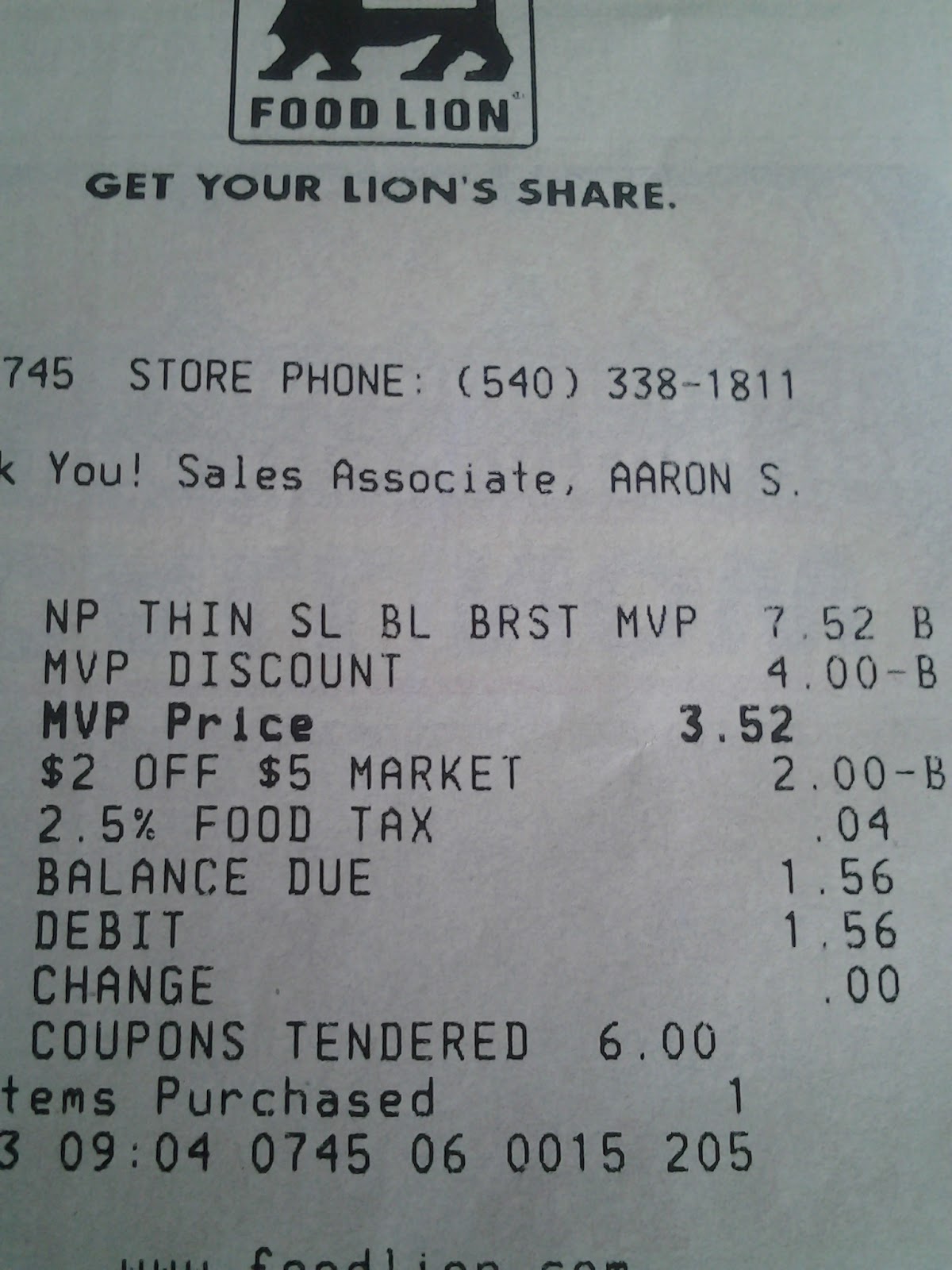 Freebie Friday Shopping at Food Lion! Loudoun County Limbo