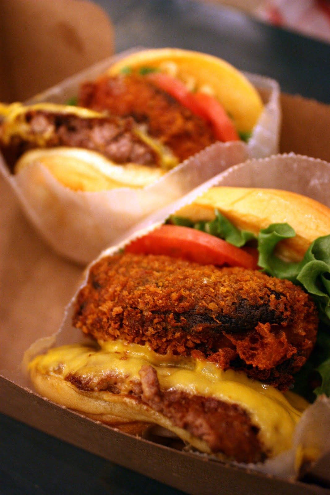 Foodish Fetish Shake Shack Our first meal in the concrete jungle