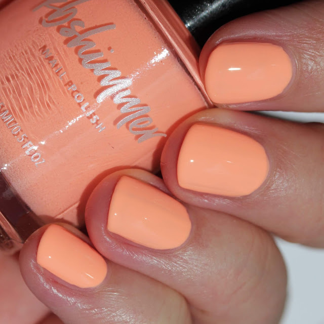 KBShimmer Papaya Don't Preach swatch by Streets Ahead Style
