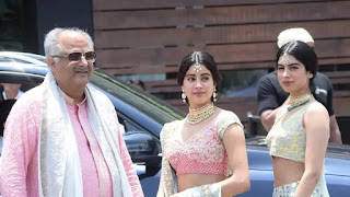 boney kapoor with janhvi and khushi boney kapoor house help tested COVID19 Positive
