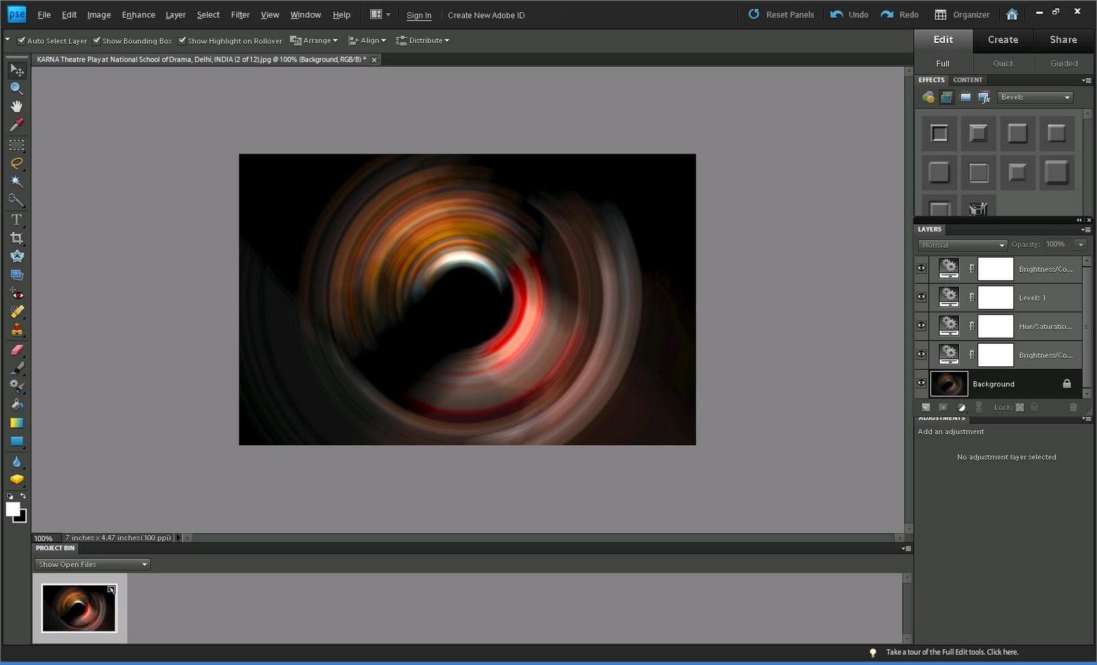 How to create wonderful color patterns by using various filters in