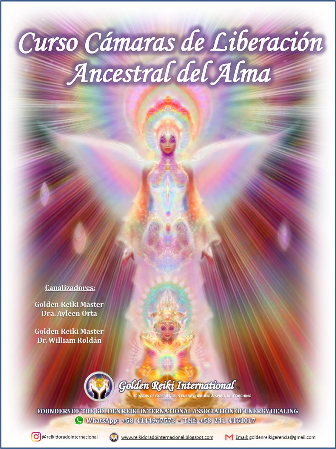 Curso Cámaras de Liberación Ancestral del Alma REIKI