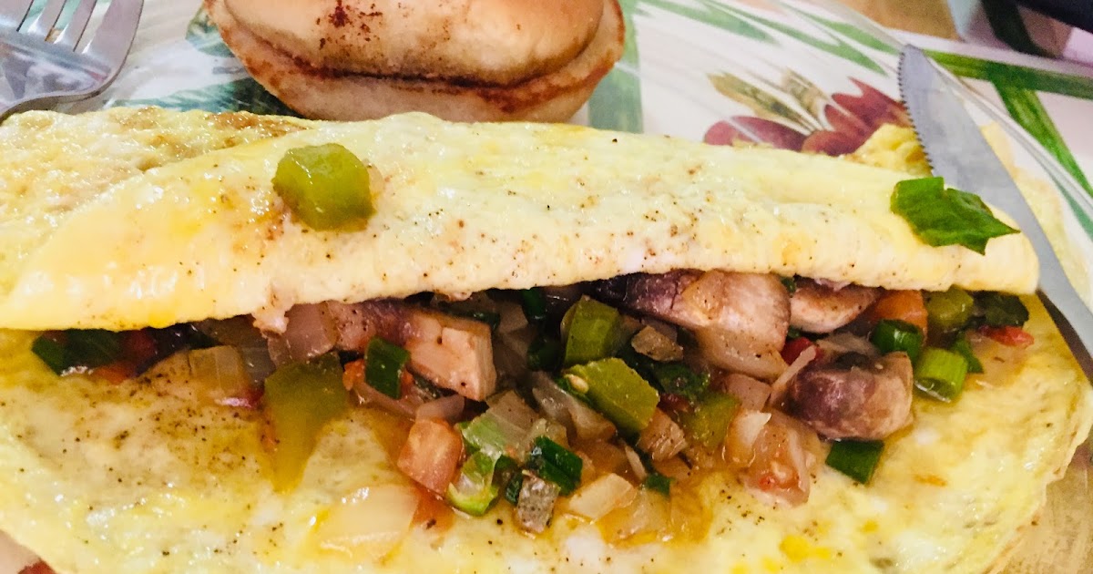 Su'sHealthyLiving Meatless Monday Stuffed Omelette