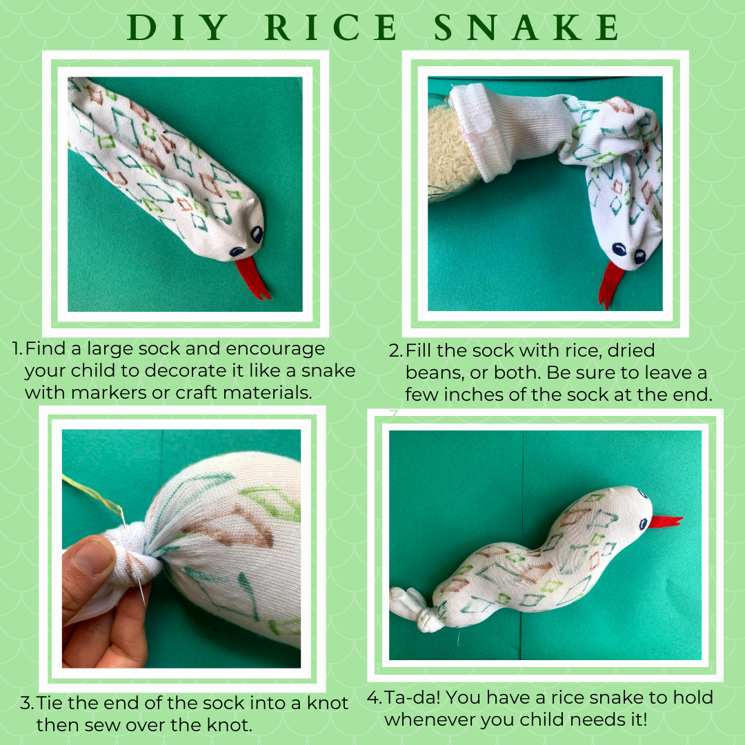 DIY Lap Snakes