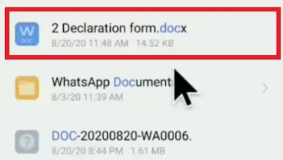 How to Open .Docx File in Android?