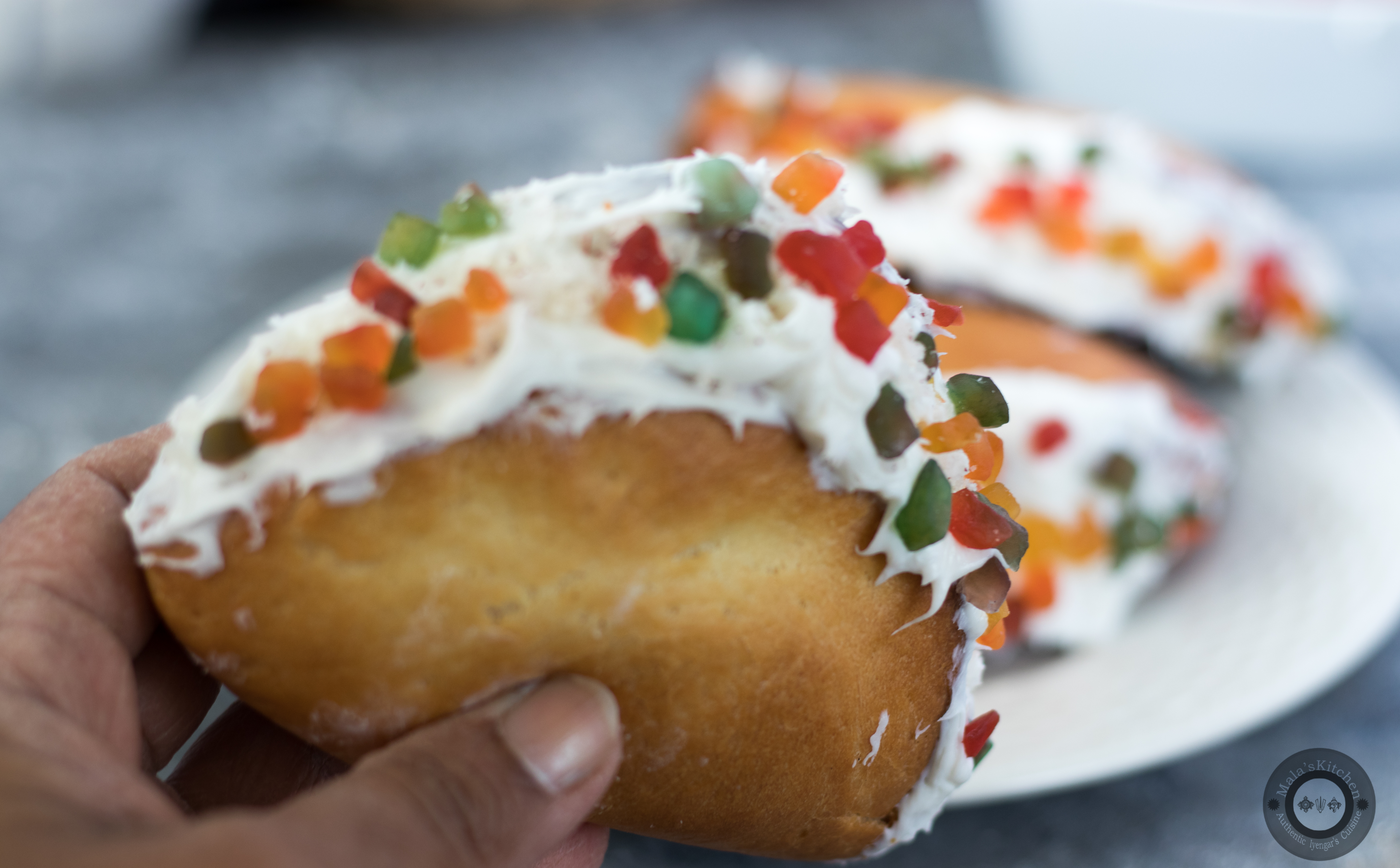 Cream Bun (Iyengar Bakery Recipe) MalasKitchen