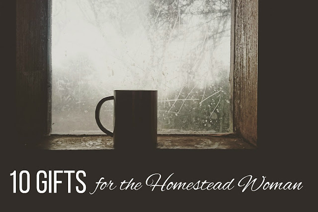 Ten gift suggestions for a homestead woman, from Oak Hill Homestead.