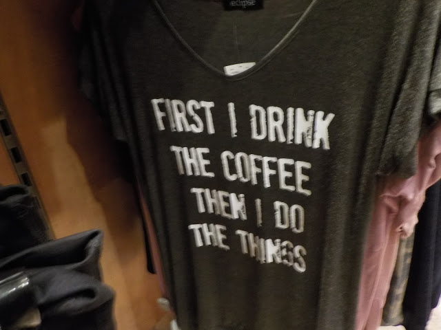 Shopping at Amherst Nova Scotia's "Eclipse Clothing"