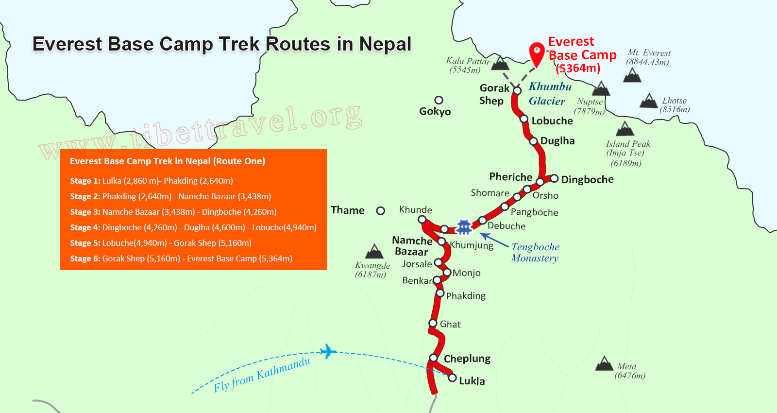 Terry's Trek to Everest Base Camp