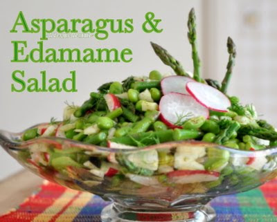 Asparagus & Edamame Salad