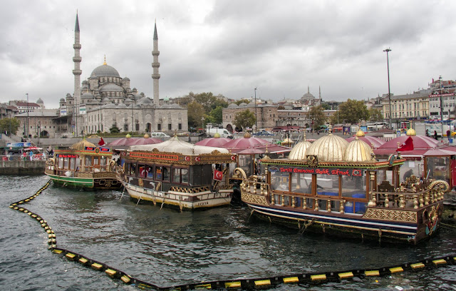 Fish Boats, Istanbul, Turkey