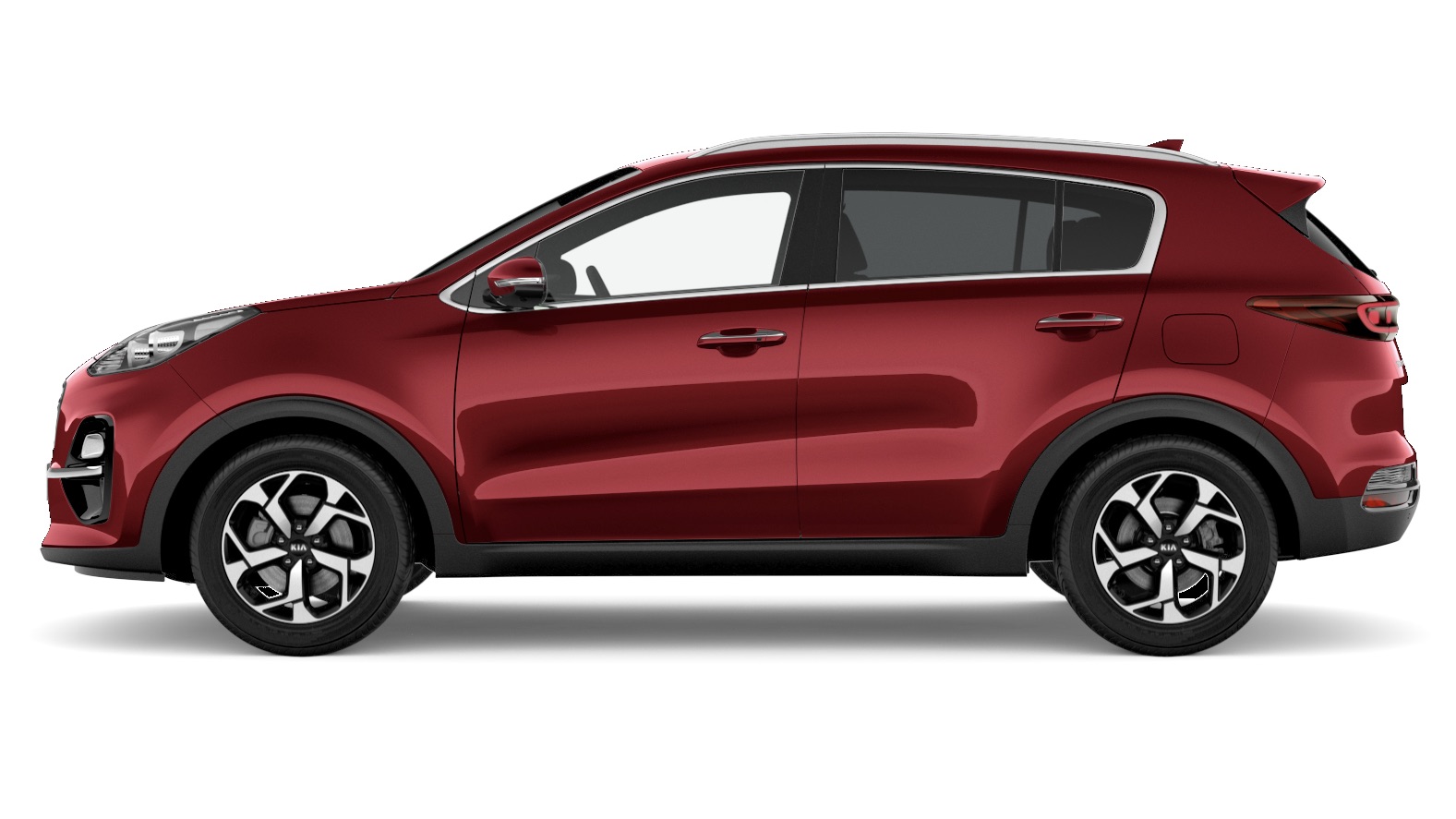 Kia Sportage с боку версия б1