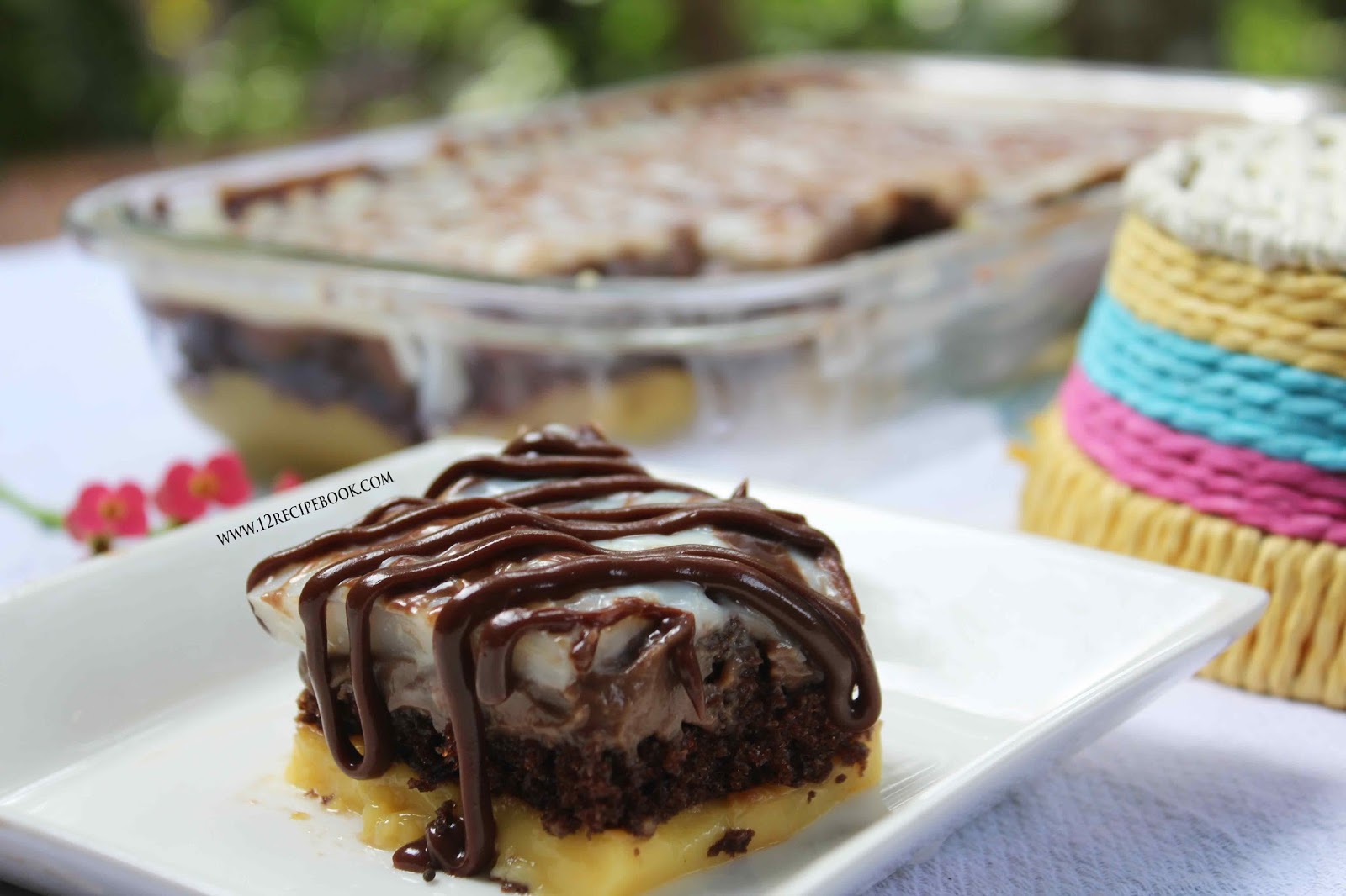 Custard Cake Pudding Recipe Book