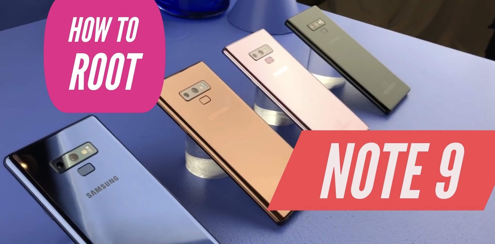 طريقة عمل روت للاندرويد بالكمبيوتر طيف تقوم في ترويت هواتف جلاكسي نوت 9 Root Samsung Note 9 Sm N960f