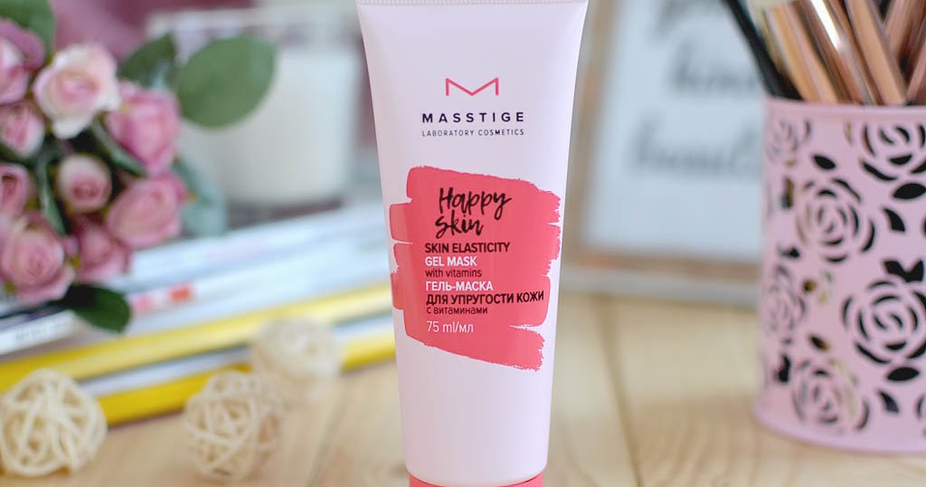 Гель-маска для упругости кожи с витаминами Masstige Happy Skin | Anna ...